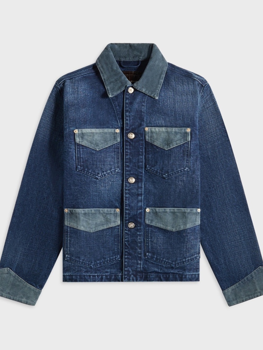 Wales Bonner Sierra Denim Jacket Blue Jeans size M
